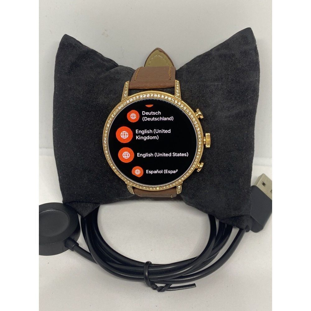 Fossil Gen 4 Authentic Digital Dial Smart Watch Custom Band FTW6011 AB393